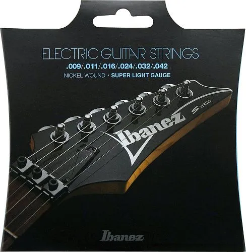 Ibanez IEGS6 (9-42) Комплект струн для электрогитары.